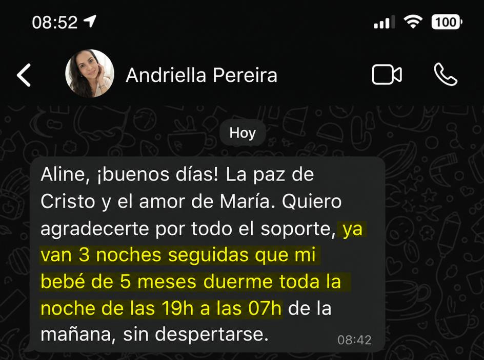 Testimonio de mamá